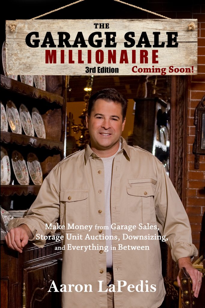 The Garage Sale Millionaire Book by Aaron LaPedis